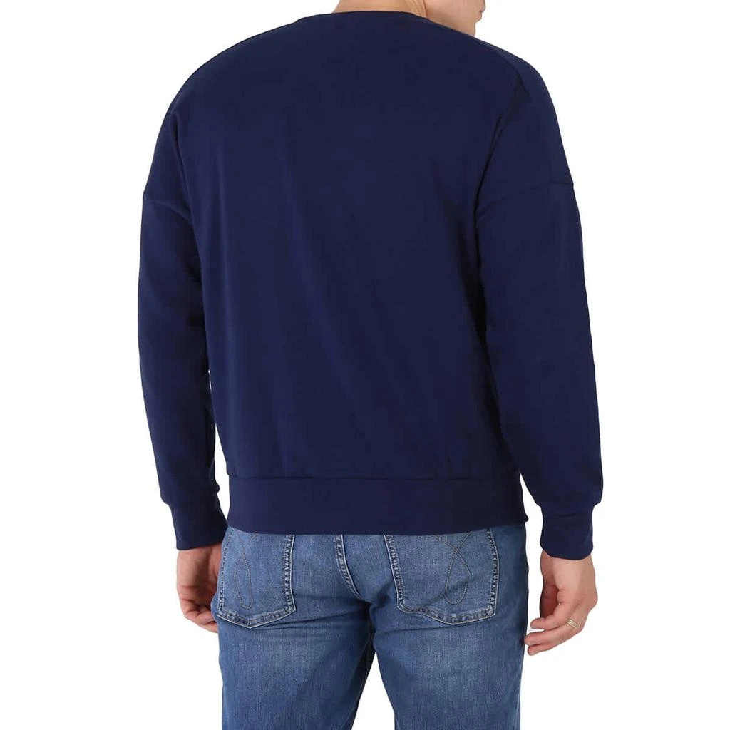 商品Ralph Lauren|Men's Blue 1967-logo Long Sleeve Sweatshirt,价格¥517,第3张图片详细描述