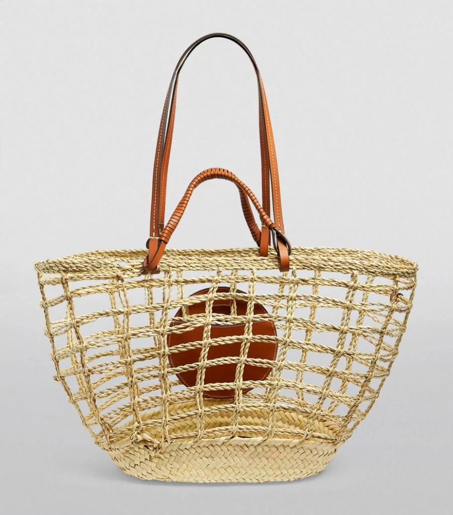 商品Tory Burch|Open-Weave Ella Tote Bag,价格¥5916,第4张图片详细描述