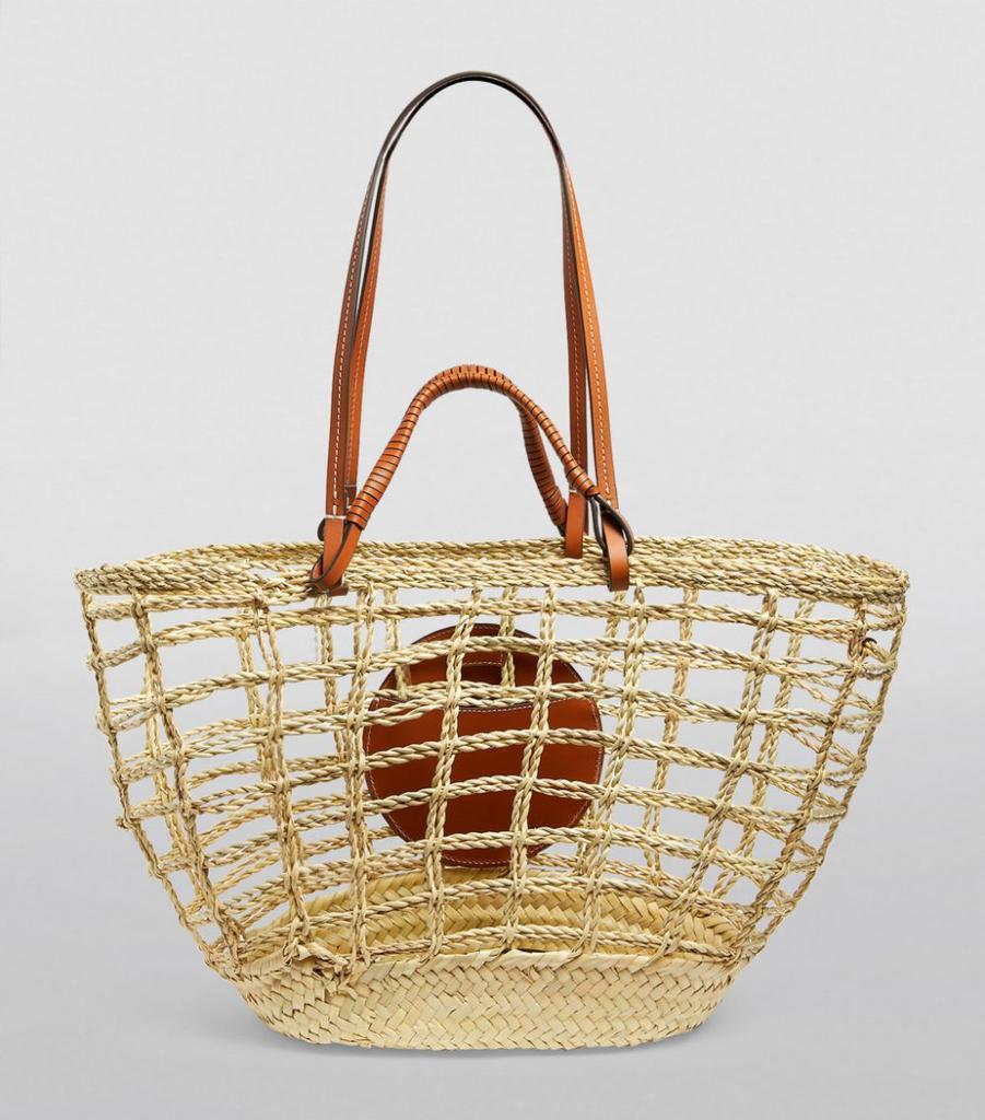 商品Tory Burch|Open-Weave Ella Tote Bag,价格¥4604,第6张图片详细描述