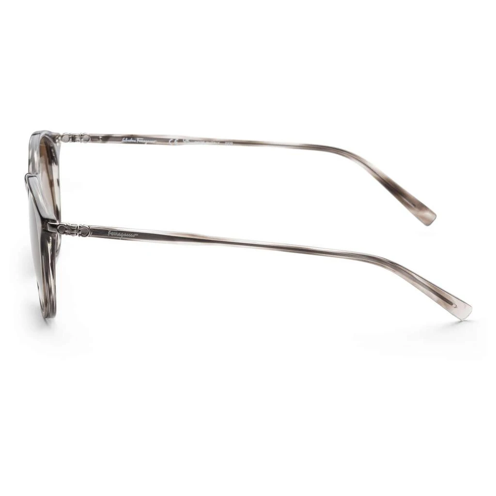 商品Salvatore Ferragamo|Ferragamo Men's Grey Round Sunglasses,价格¥534,第2张图片详细描述