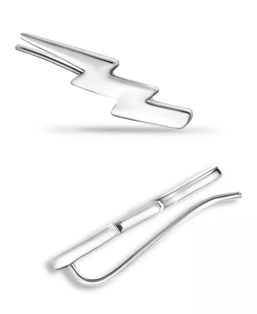 商品Giani Bernini|Lightning Bolt Ear Crawler Earrings in 18k Gold Over Sterling Silver or Sterling Silver,价格¥158,第1张图片