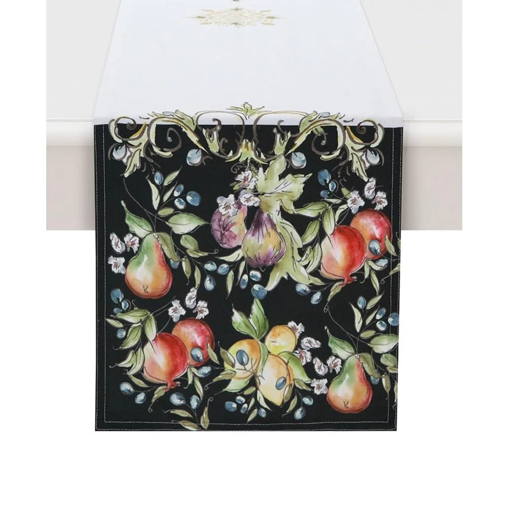 商品Laural Home|Tuscan Fruit Sketch Runner, 13" x 90",价格¥462,第1张图片