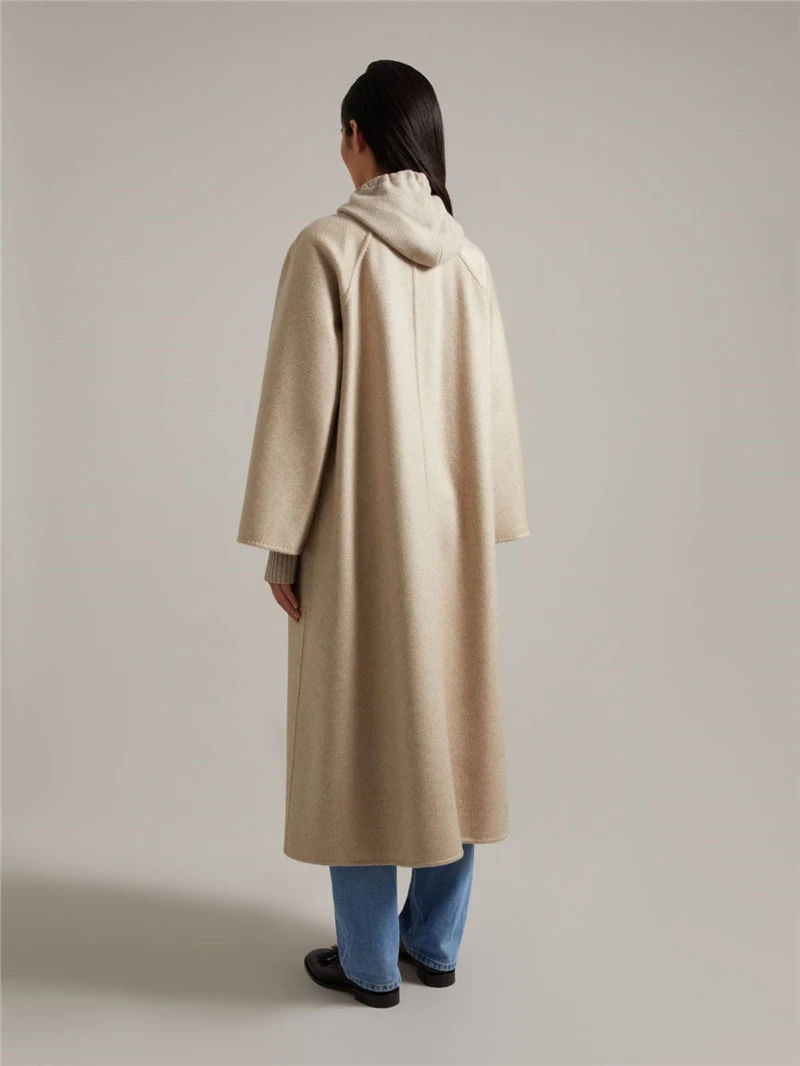 商品Max Mara|MaxMara 经典双面羊绒大衣 LUDMILLA 1016054106,价格¥29260,第6张图片详细描述