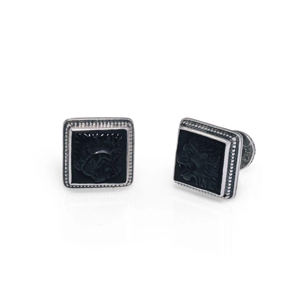 商品Konstantino|Konstantino Sterling Silver And Onyx Cufflinks MAKJ42-274,价格¥1530,第1张图片