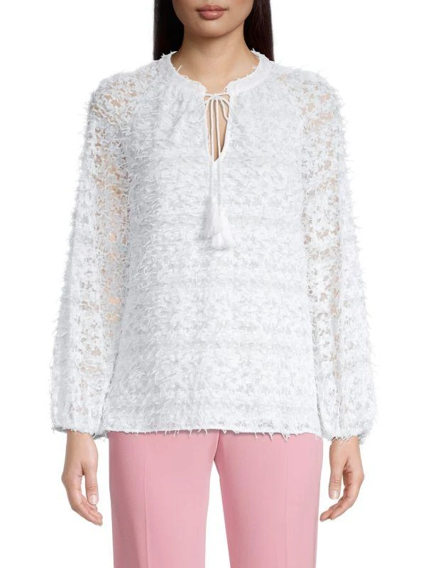 商品Kobi Halperin|Bailey Textured Blouse,价格¥633,第1张图片