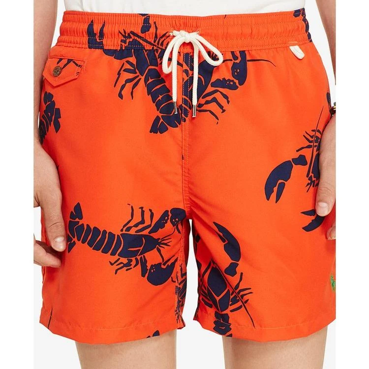 商品Ralph Lauren|Men's 5¾" Printed Swim Trunks,价格¥127,第4张图片详细描述