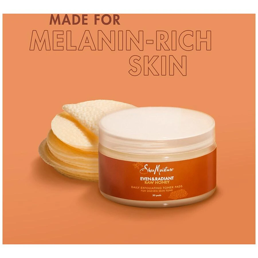 商品SheaMoisture|Daily Exfoliating Toner Pads for Uneven Skin Tone,价格¥32,第5张图片详细描述