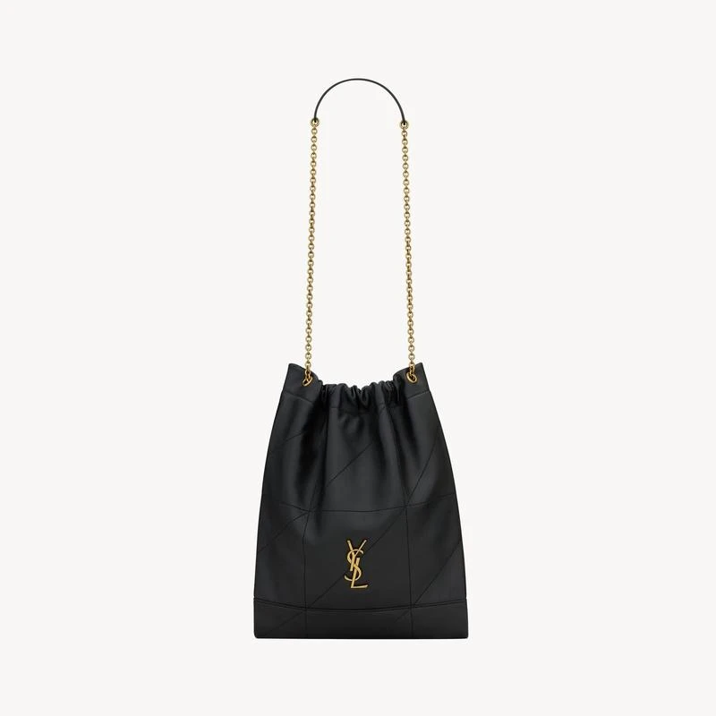 商品Yves Saint Laurent|圣罗兰 JAMIE系列女士黑色棉布单肩包 781666AAB321000（四色可选）,价格¥19942,第1张图片