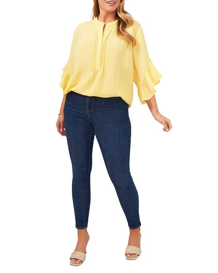 商品Vince Camuto|VINCE CAMUTO Ruffle Sleeve Top,价格¥198,第3张图片详细描述