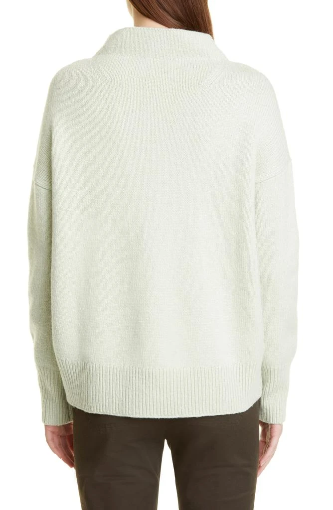 商品Vince|Marled Funnel Neck Wool Blend Sweater,价格¥638,第2张图片详细描述