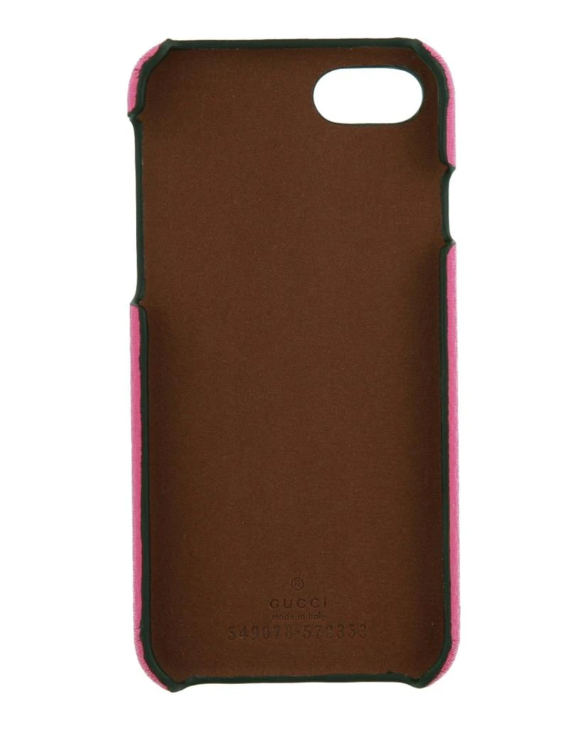 商品Gucci|Printed Logo Leather iPhone 8 Case,价格¥451,第2张图片详细描述