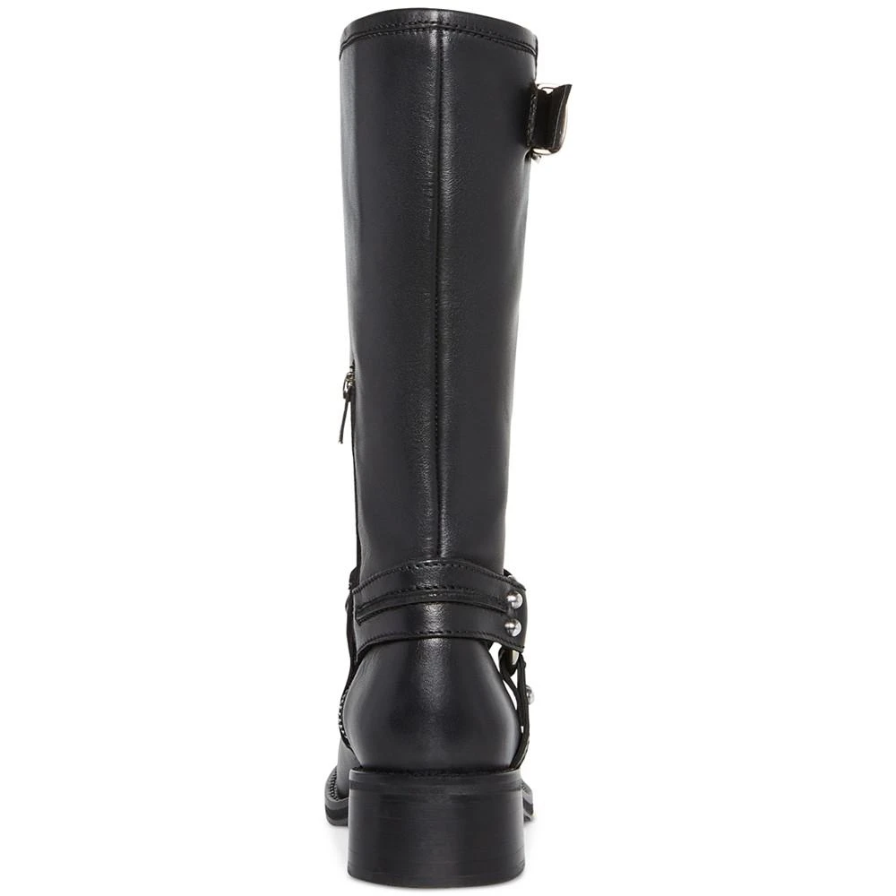 商品Steve Madden|Women's Berrit Mid-Shaft Buckled Moto Boots,价格¥536,第3张图片详细描述