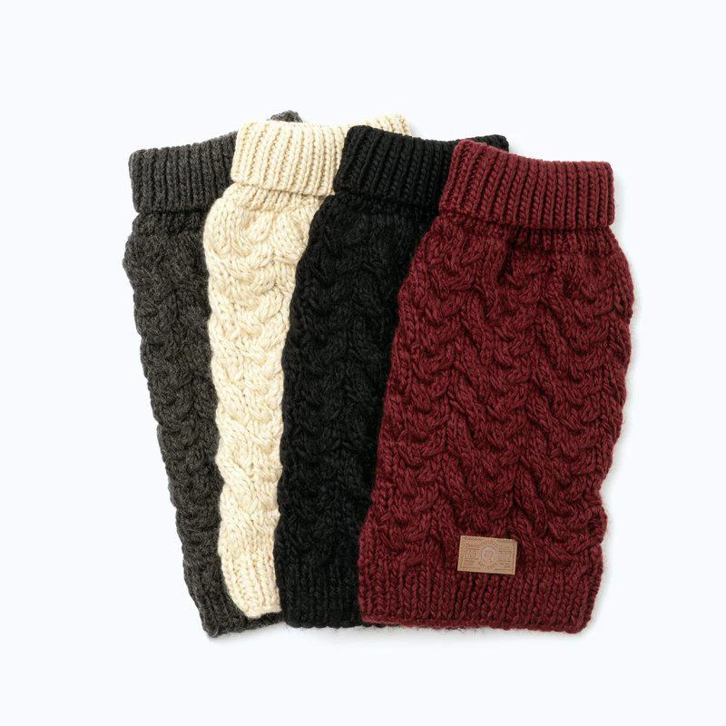 商品fabdog|Burgundy Wool Turtleneck Sweater,价格¥203,第2张图片详细描述