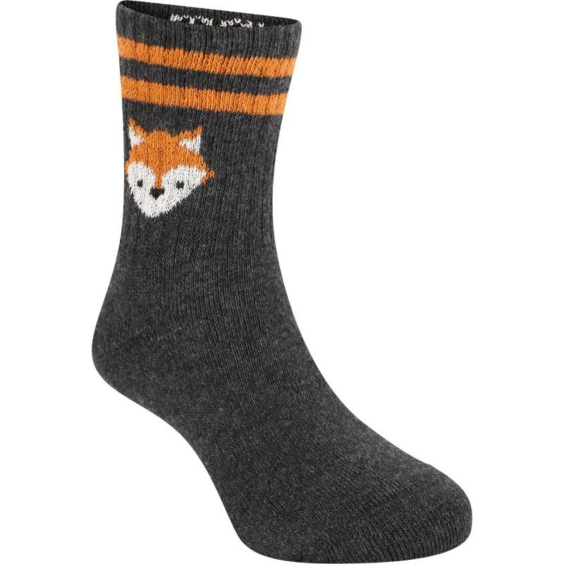 商品Maximo|Foxy print socks in dark grey,价格¥114,第2张图片详细描述