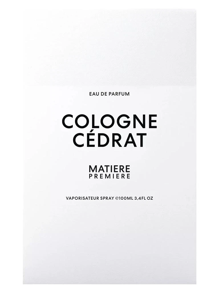 商品Matiere Premiere|​Cologne Cédrat Eau de Parfum,价格¥1649,第2张图片详细描述