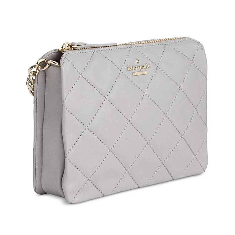 商品Kate Spade|真皮格纹斜挎包,价格¥1230,第4张图片详细描述