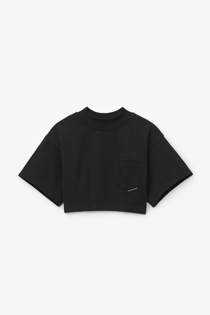 商品Alexander Wang|SCULPTED TEE IN JAPANESE JERSEY,价格¥863,第3张图片详细描述