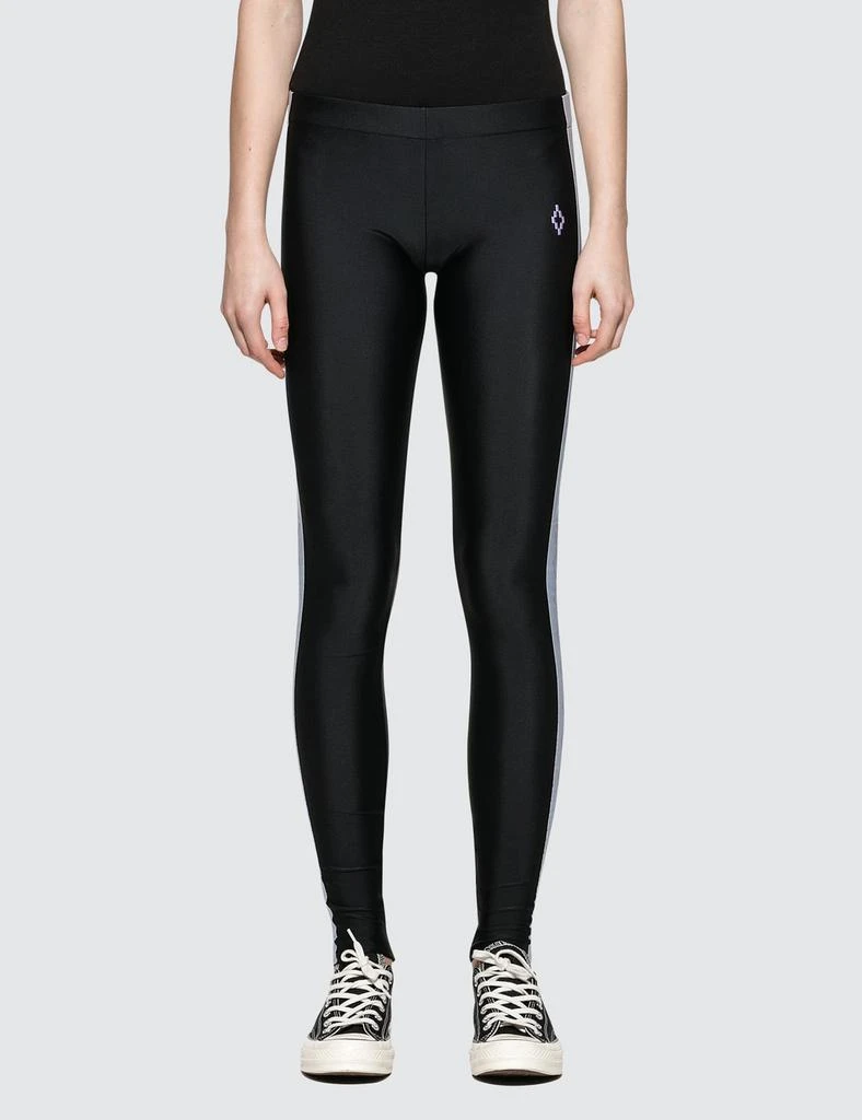 商品[二手商品] Marcelo Burlon|Cross Tape Leggings,价格¥729,第1张图片