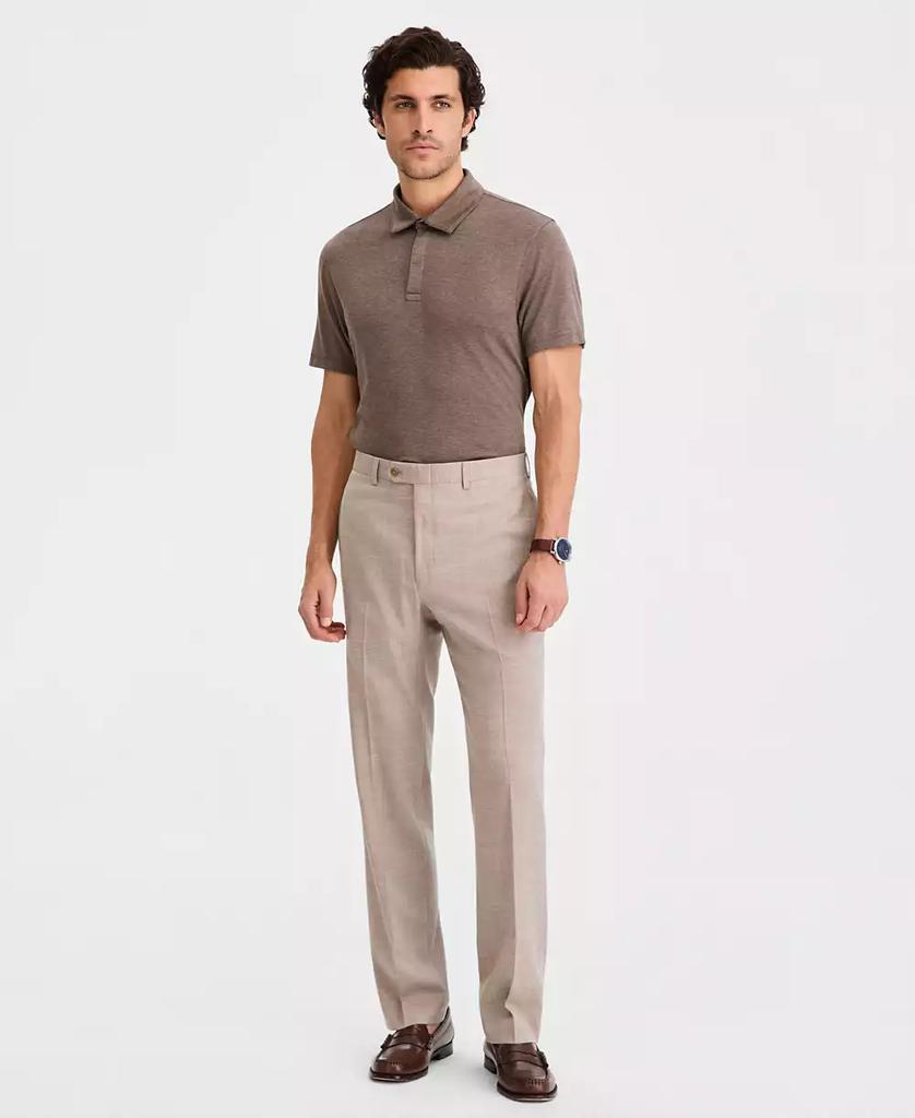 Calças sociais clássicas para homem em tecido Sharkskin image 2