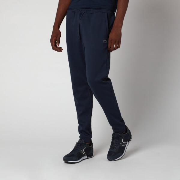 BOSS Green Men's Cuffed Sweatpants - Navy商品第1张图片规格展示