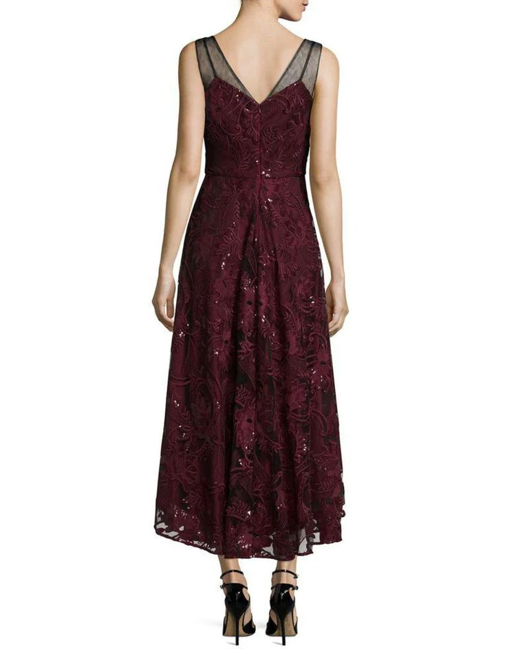 商品Belle Badgley Mischka|Hi-Lo Lace Gown,价格¥1759,第3张图片详细描述