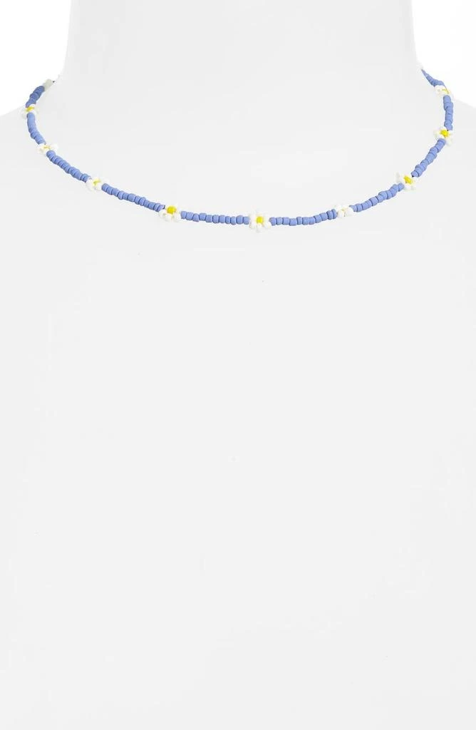 商品Madewell|Seed Bead Daisy Choker Necklace,价格¥133,第2张图片详细描述