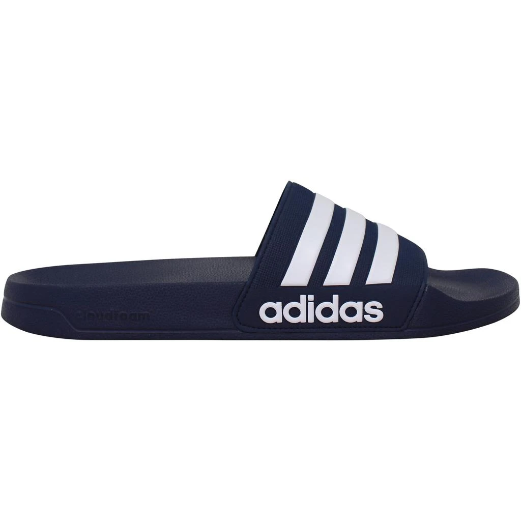 商品Adidas|Adidas Adilette Shower Collegiate Navy/Cloud White/Collegiate Navy  AQ1703 Men's,价格¥54,第1张图片