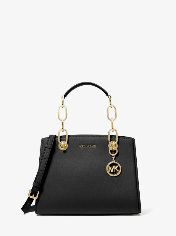 商品Michael Kors|Cynthia Small Leather Satchel,价格¥1492,第1张图片