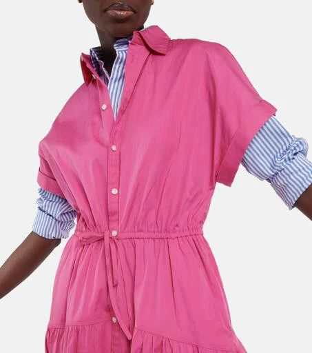 商品Ralph Lauren|抽绳棉质衬衫式连衣裙,价格¥1774,第4张图片详细描述