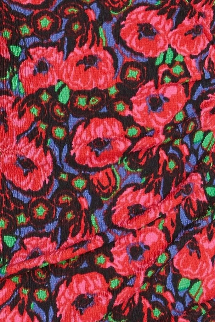 商品ba&sh|Doly wrap-effect floral-print seersucker mini dress,价格¥492,第4张图片详细描述