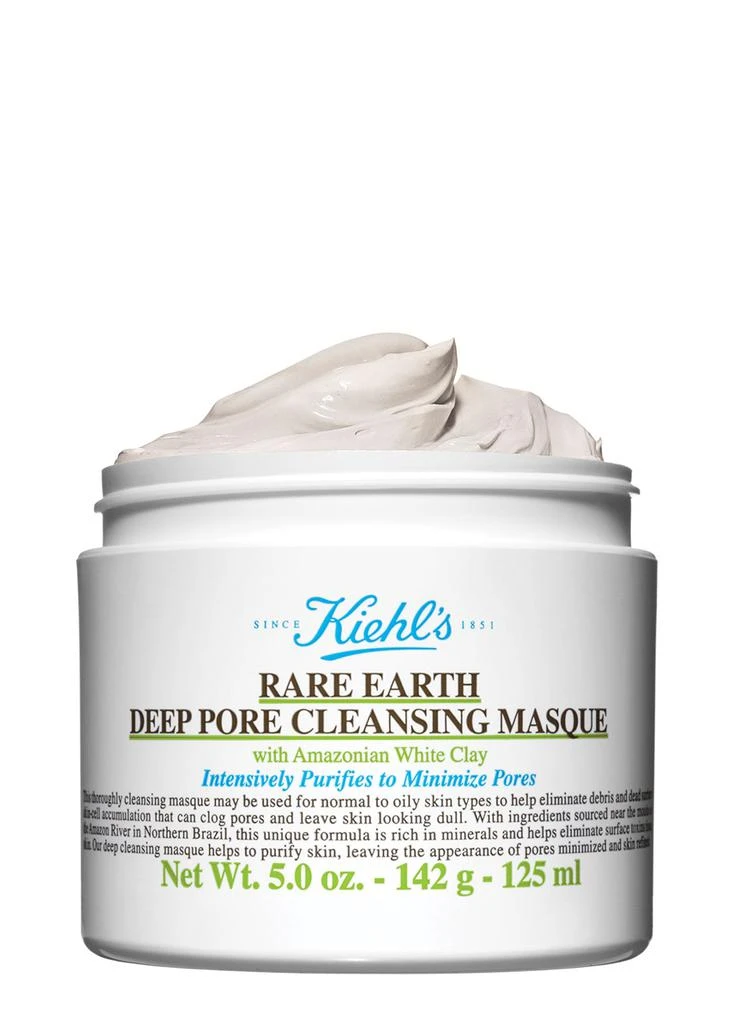 商品Kiehl's|Rare Earth Deep Pore Cleansing Masque 142ml,价格¥299,第4张图片详细描述