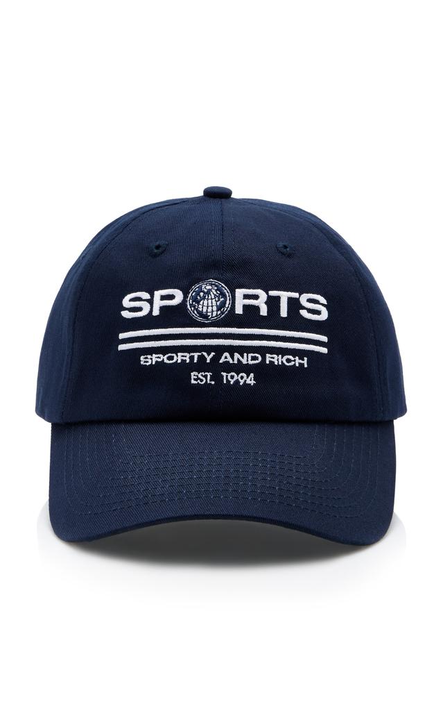 Sporty & Rich - Women's Sports Cotton Baseball Hat - Navy - OS - Moda Operandi商品第1张图片规格展示