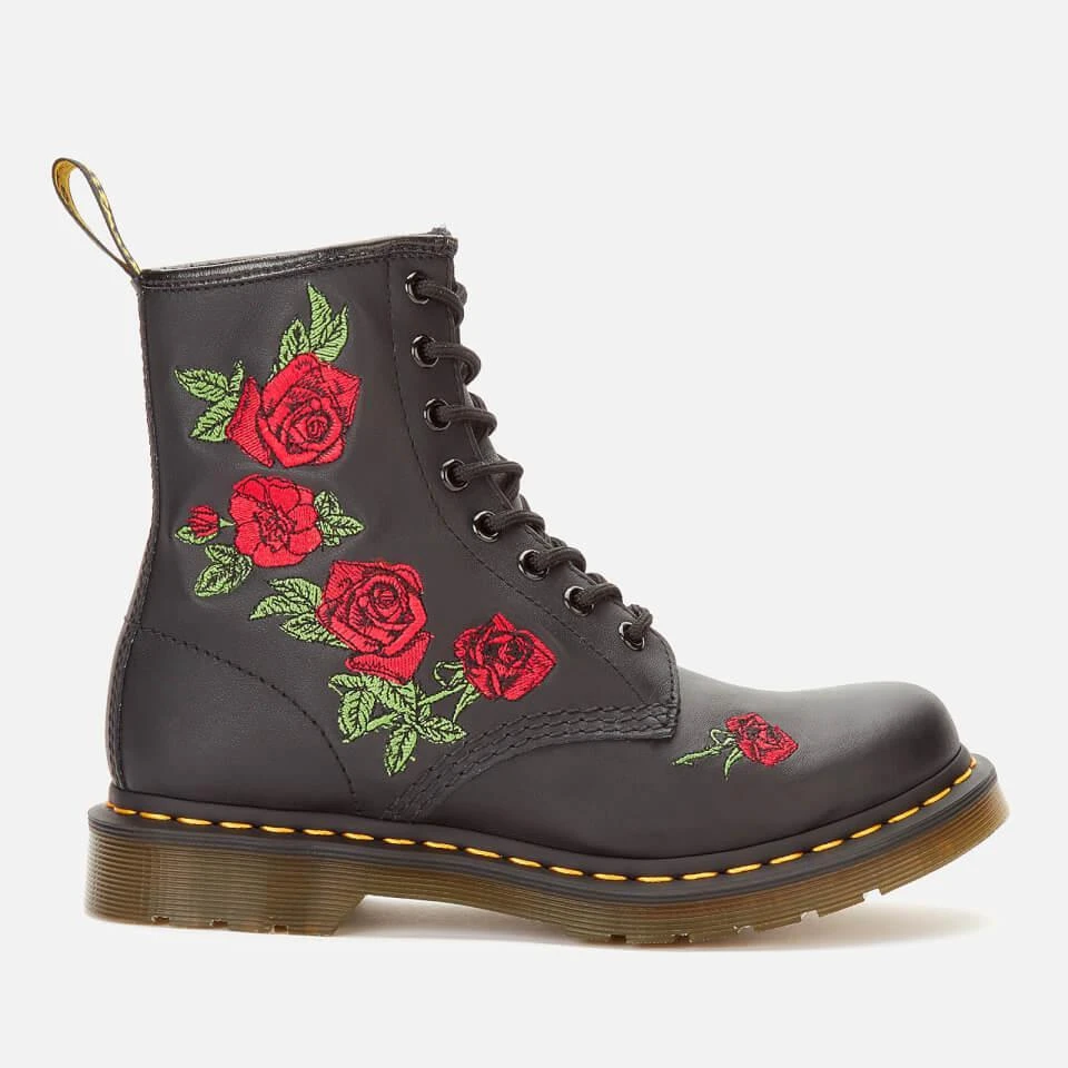 商品Dr. Martens|DR. MARTENS WOMEN'S 1460 VONDA SOFTY T LEATHER 8-EYE BOOTS - BLACK,价格¥1786,第1张图片