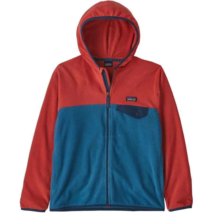 商品Patagonia|Micro D Snap-T Jacket - Boys',价格¥373,第1张图片