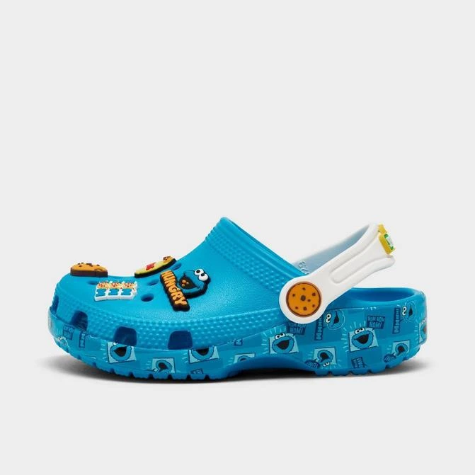 商品Crocs|Kids' Toddler Crocs x Sesame Street Classic Clog Shoes,价格¥338,第1张图片