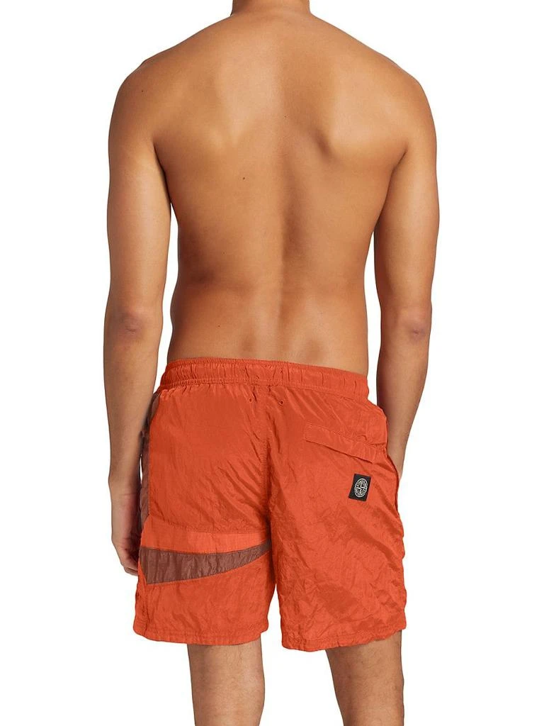 商品Stone Island|Geometric Compass Swim Shorts,价格¥1119,第4张图片详细描述