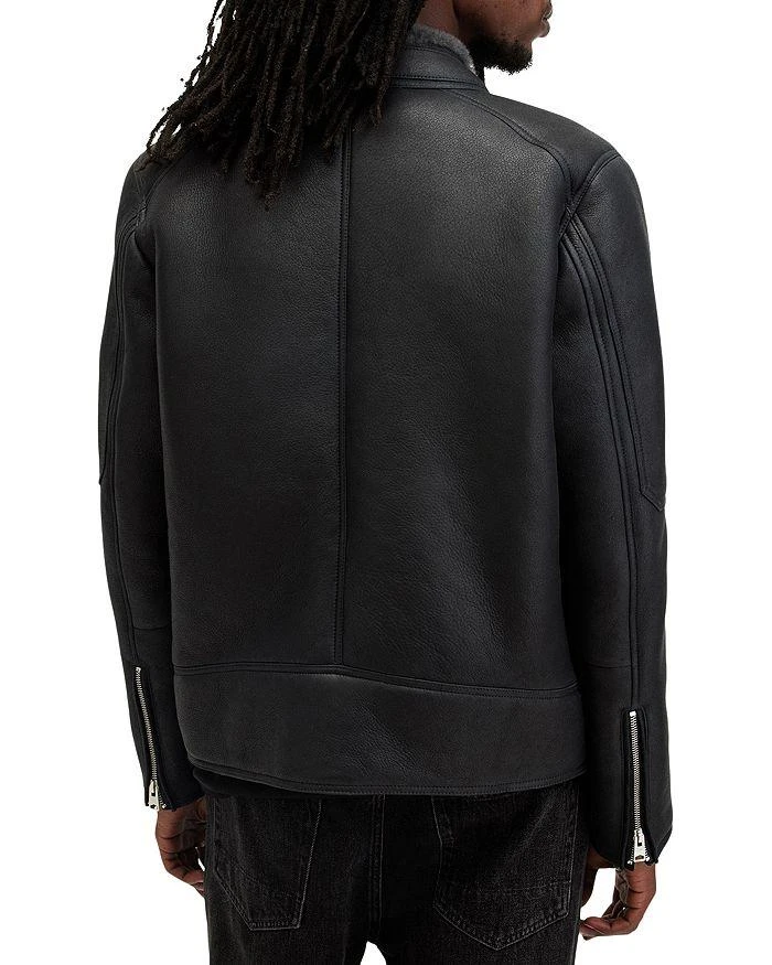 商品ALL SAINTS|Hayward Leather Jacket,价格¥8808,第3张图片详细描述