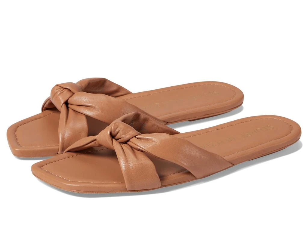 商品Stuart Weitzman|Playa Knot Flat Slide,价格¥2015,第1张图片