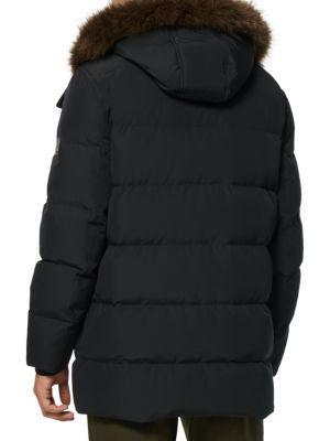 商品Marc New York by Andrew Marc|Gattaca Faux Fur-Trim Down-Blend Parka,价格¥1016,第4张图片详细描述