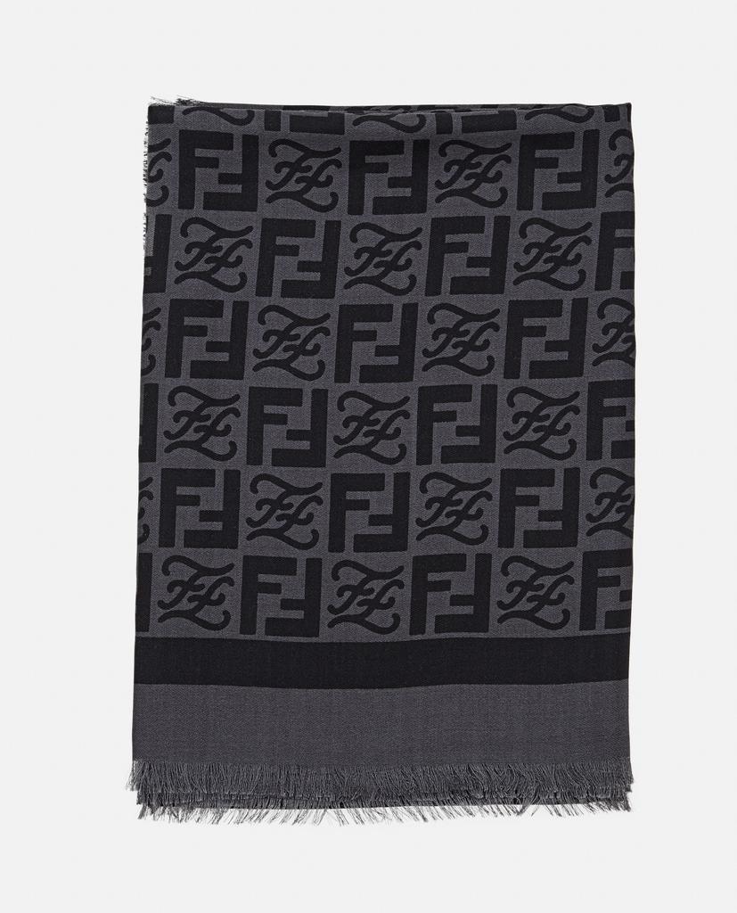 商品Fendi|FF SILK MIX SCARF,价格¥6196,第1张图片