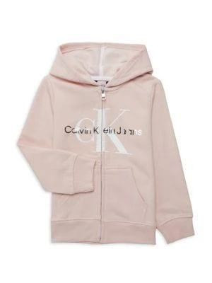 商品Calvin Klein|Girl’s Logo Hoodie,价格¥197,第1张图片