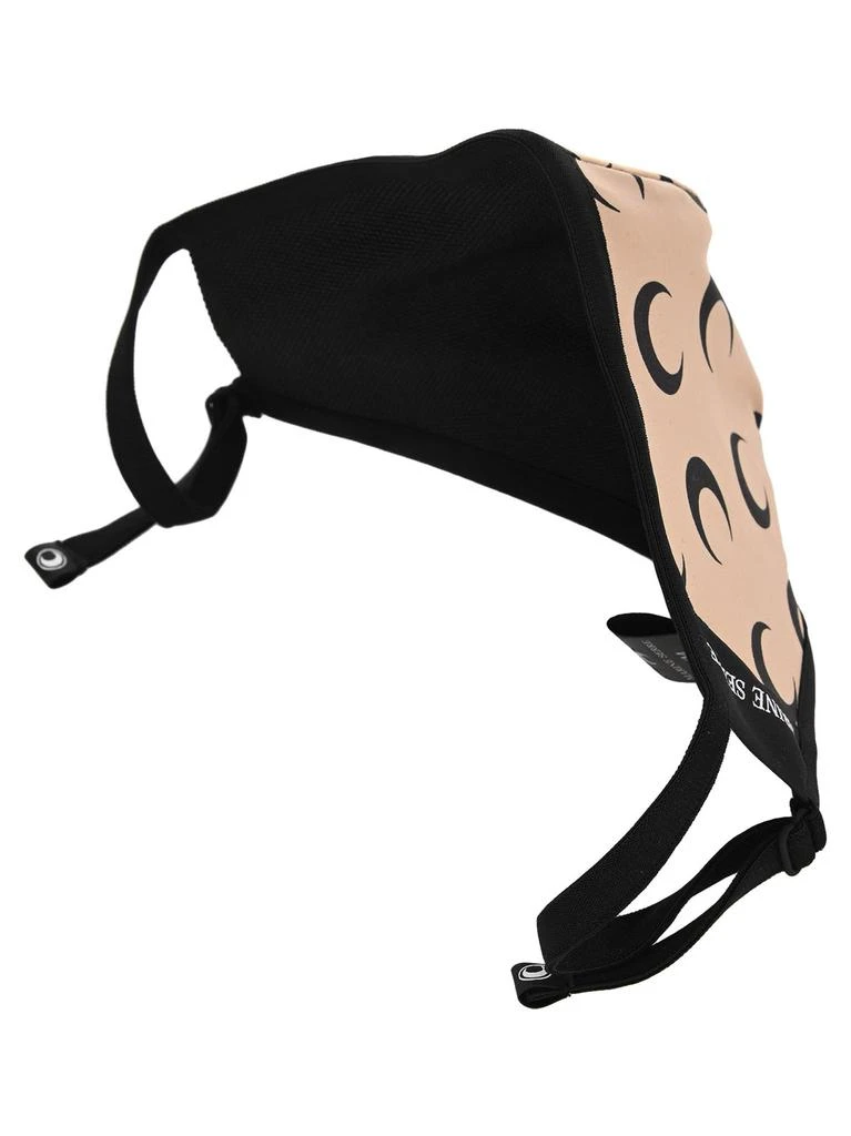 商品MARINE SERRE|Marine Serre Crescent Moon Print Face Mask,价格¥337,第2张图片详细描述