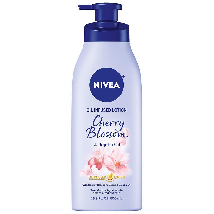 商品Nivea|Cherry Blossom and Jojoba Oil Infused Body Lotion Cherry Blossom & Jojoba Oil,价格¥59,第1张图片