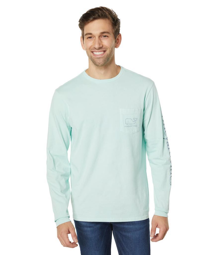 商品Vineyard Vines|Long Sleeve Vintage Whale Pocket Tee,价格¥243,第4张图片详细描述