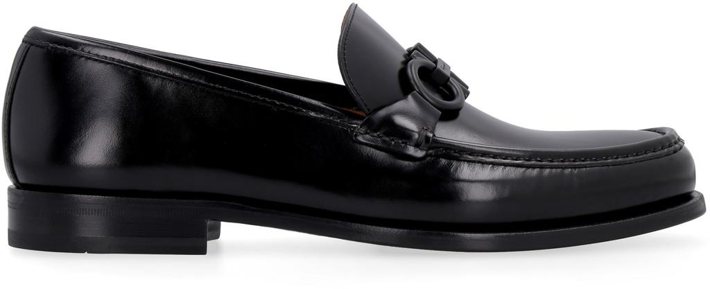 Salvatore Ferragamo Leather Loafers商品第2张图片规格展示