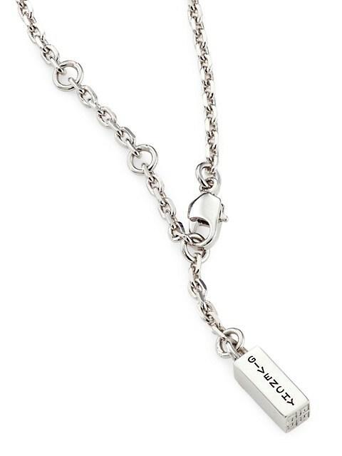 商品Givenchy|G Square Monogram Necklace,价格¥3260,第5张图片详细描述