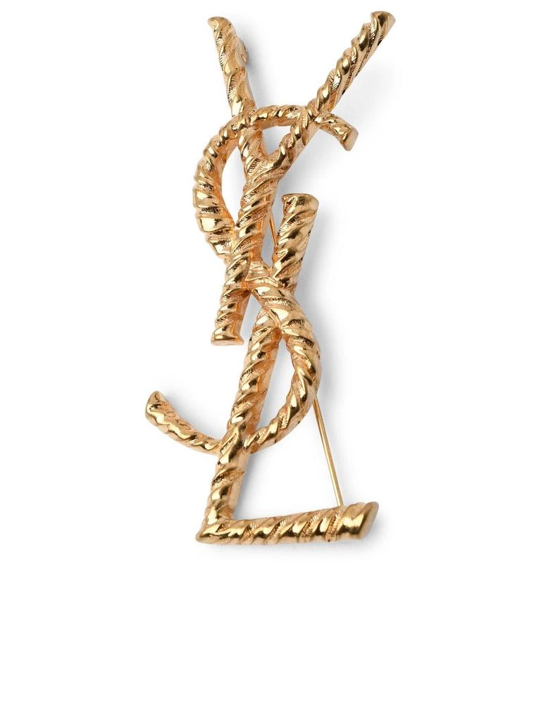 商品Yves Saint Laurent|Saint Laurent Opyum YSL Twisted Brooch,价格¥3456,第1张图片