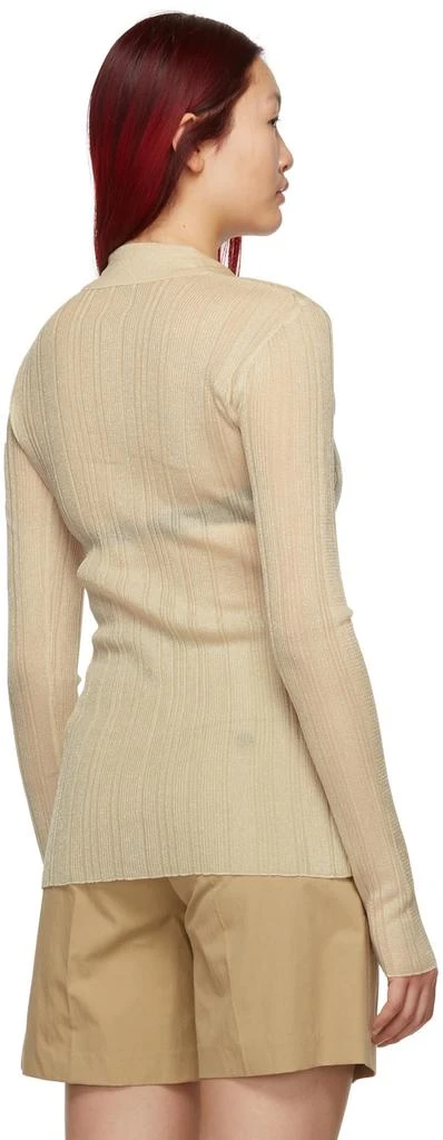 商品Low Classic|Beige Slim Sparkling Shirt,价格¥857,第3张图片详细描述