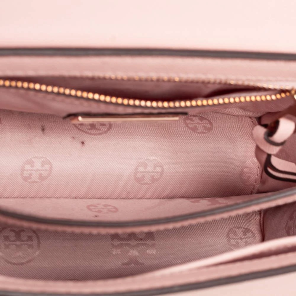 Tory Burch Light Pink Saffiano Leather Robinson Flap Chain Shoulder Bag 商品