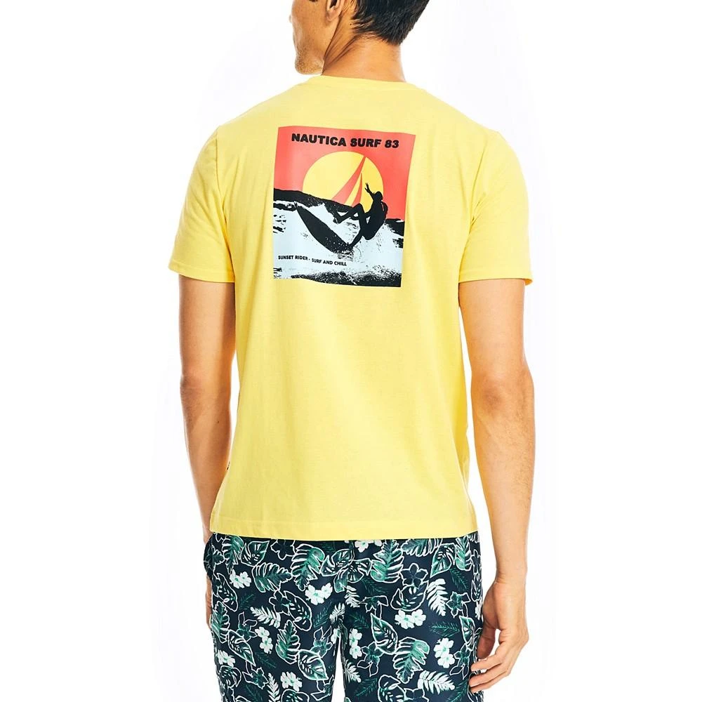 商品Nautica|Men's Sustainably Crafted Surf 83 Graphic T-Shirt,价格¥57,第2张图片详细描述